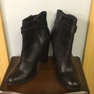 Aldo black heeled boots